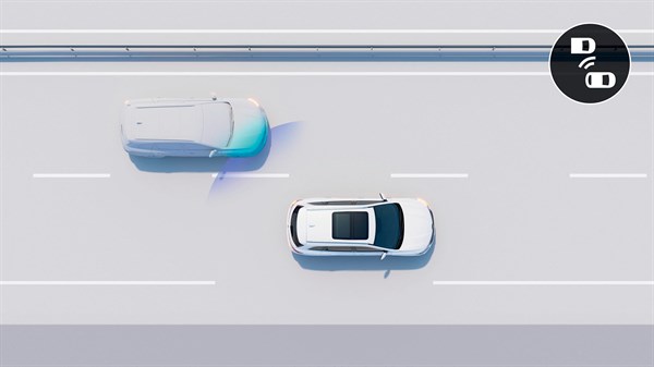 koleos blind spot detection